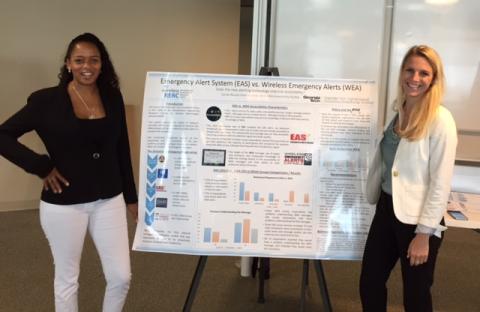 Pictured left to right: Salimah LaForce and Christina Touzet